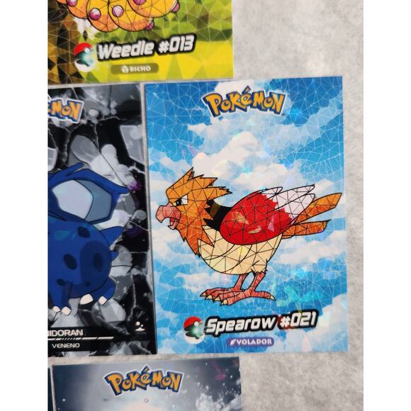 Pokemon Crystal Stained Glass Card Collection Lot Of 10 NM 2024-2025 - Picture 6 of 9